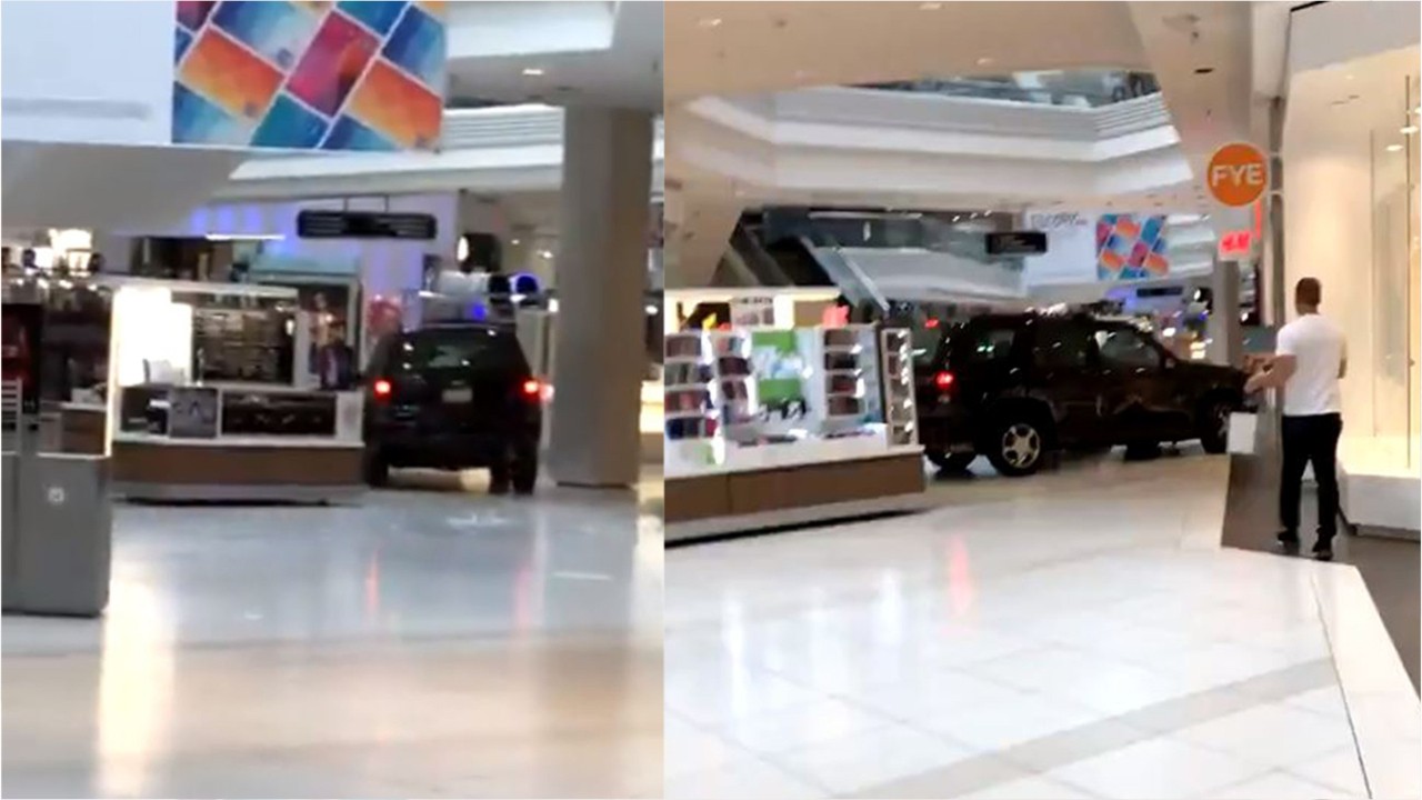 Suspect reportedly in custody after SUV plows through Chicago mall