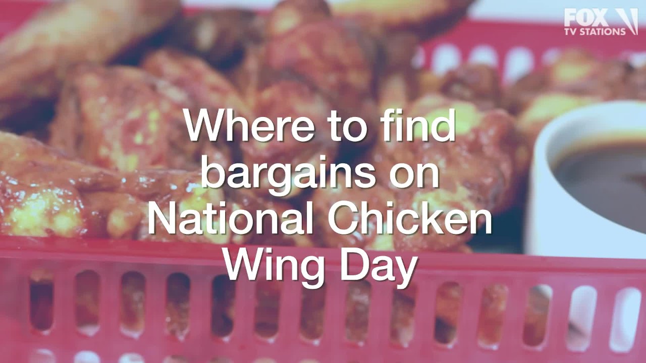 Where to find bargains on National Chicken Wing Day
