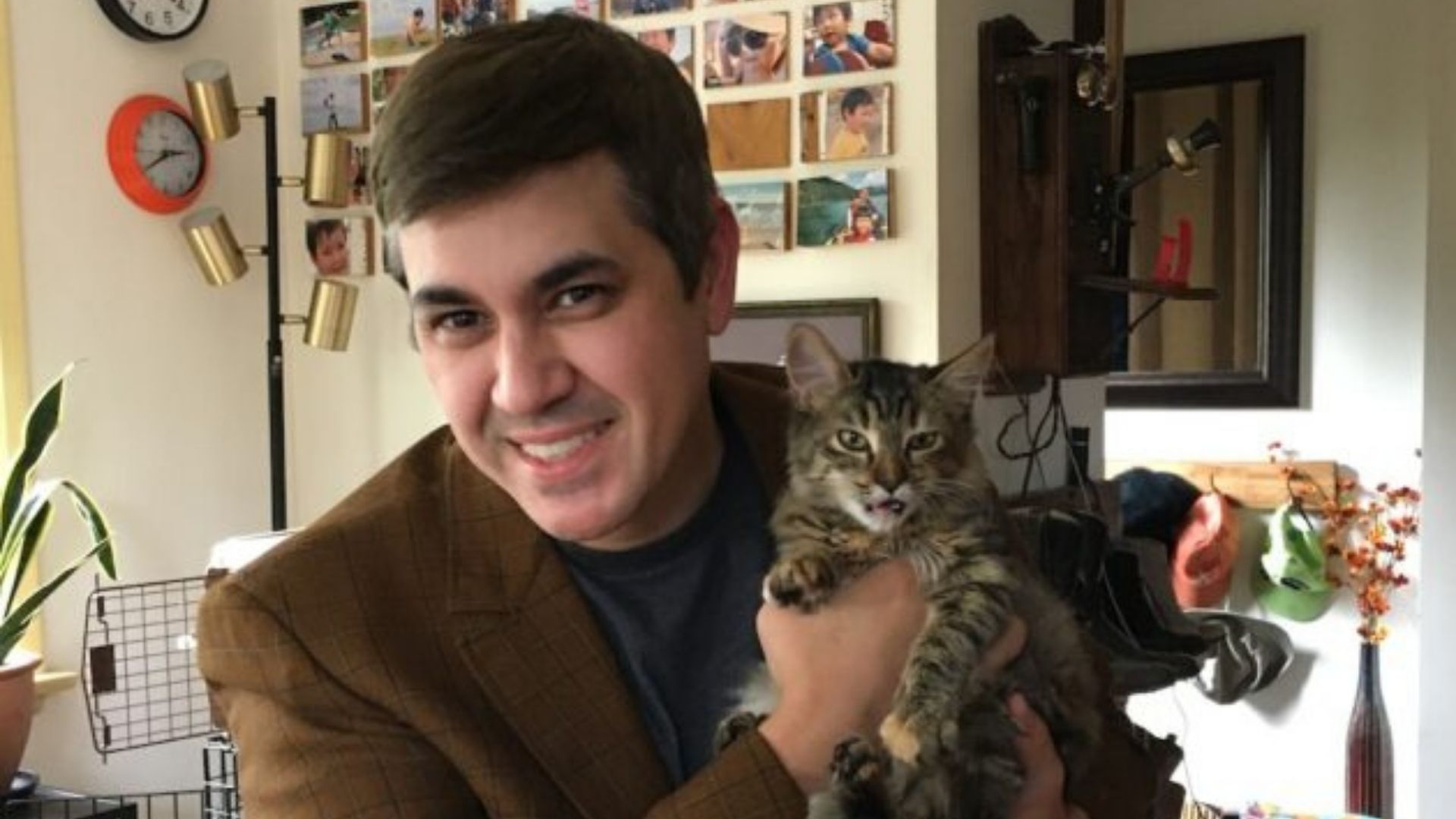 MeowTalk testing with Mittens the kitten