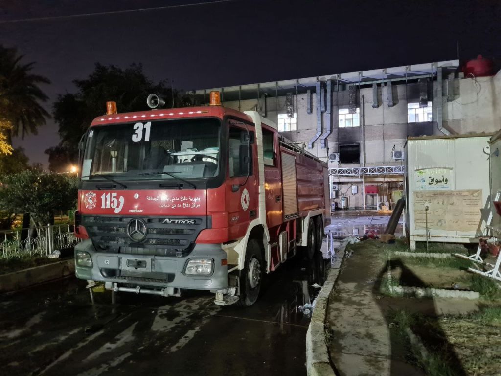Massive fire kills more than 80 in Baghdad hospital