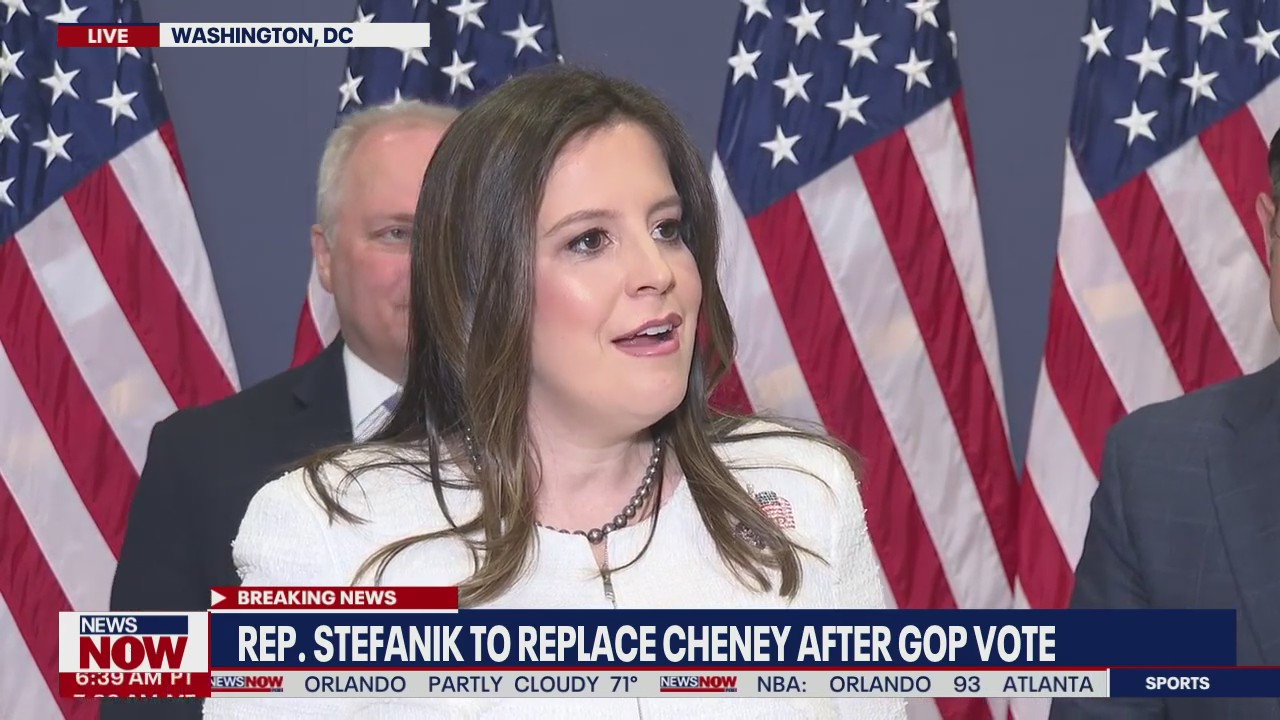 Rep. Elise Stefanik named new chair of House Republicans | NewsNOW from FOX