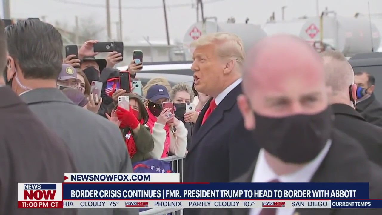 Trump to visit southern border with Texas Governor Abbott