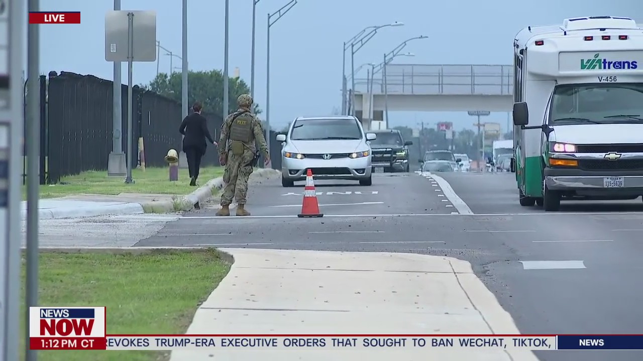 Joint Base San Antonio Lackland on lockdown