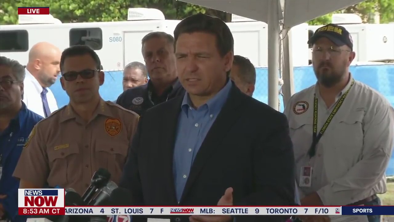 Florida building collapse: Rescue operations stopped over safety concerns