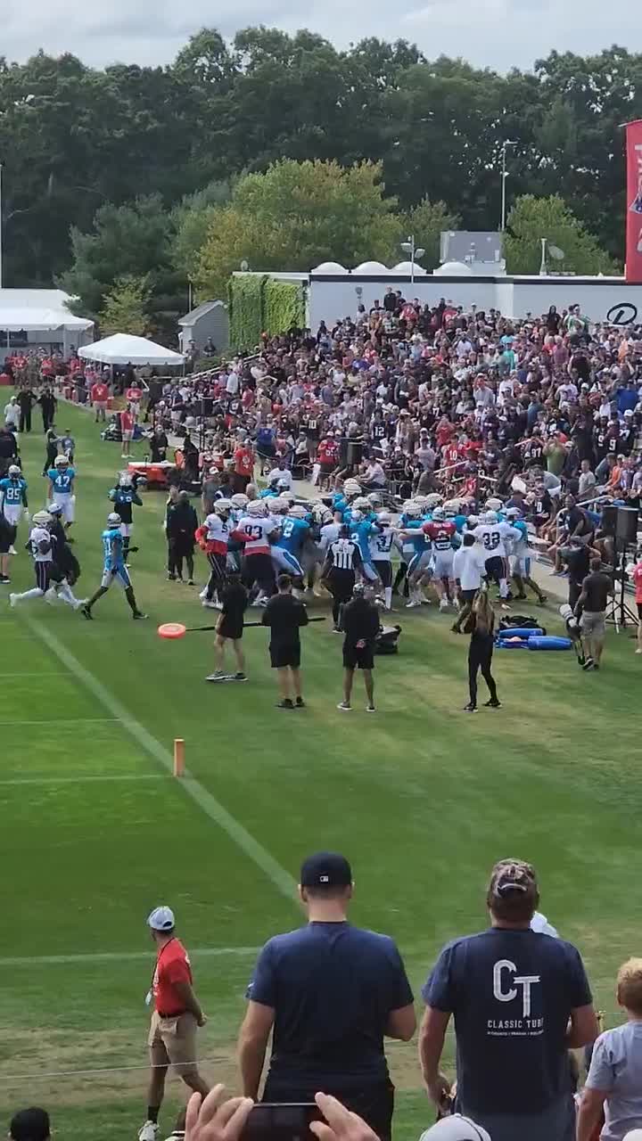 Fight breaks out at Panthers-Pats practice for a second day